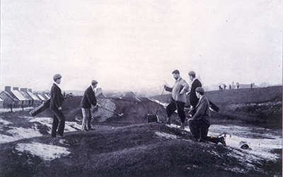 Donald Ross playing The Witch on Struie Course