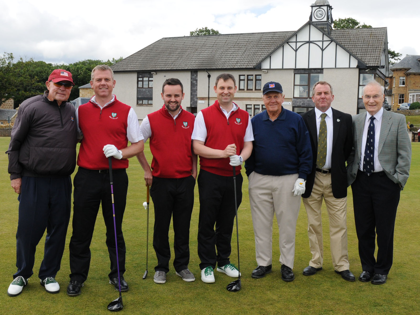 Jack Nicklaus at Royal Dornoch