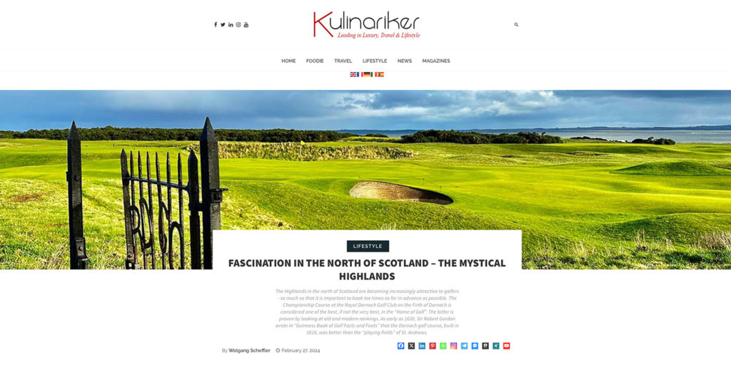 HIGHLAND FOCUS FOR GERMAN LIFESTYLE FEATURE