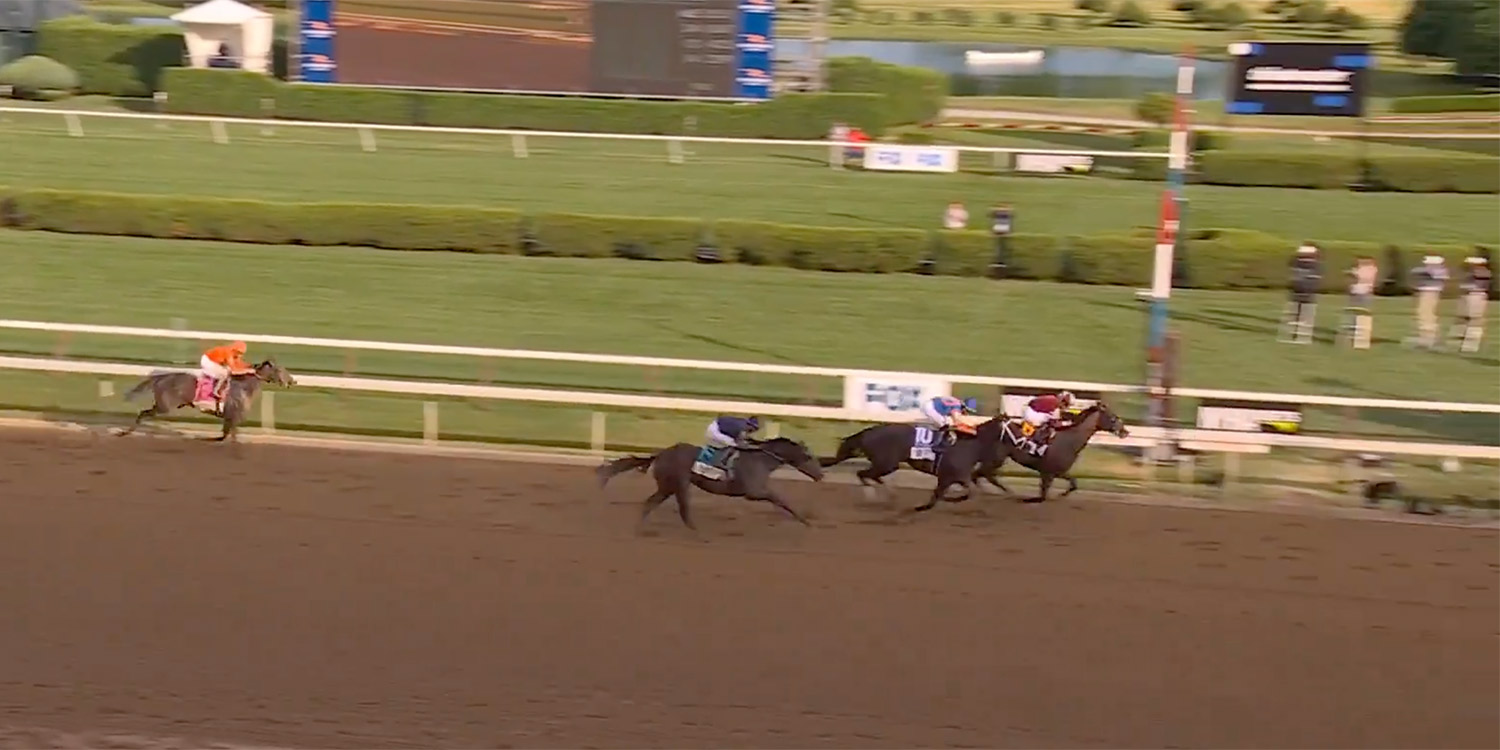 Dornoch wins Belmont Stakes