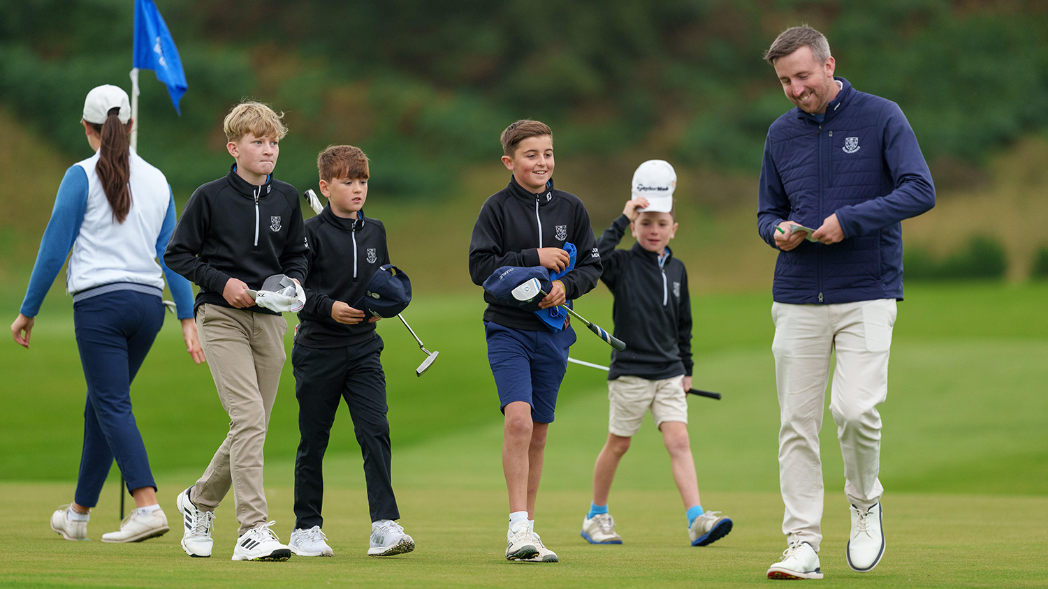 Royal Dornoch coaching junior members