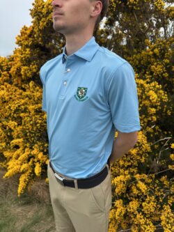 Solid Performance Polo - Cottage Blue