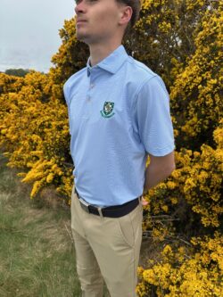 Jubilee Stripe Polo - Cottage Blue