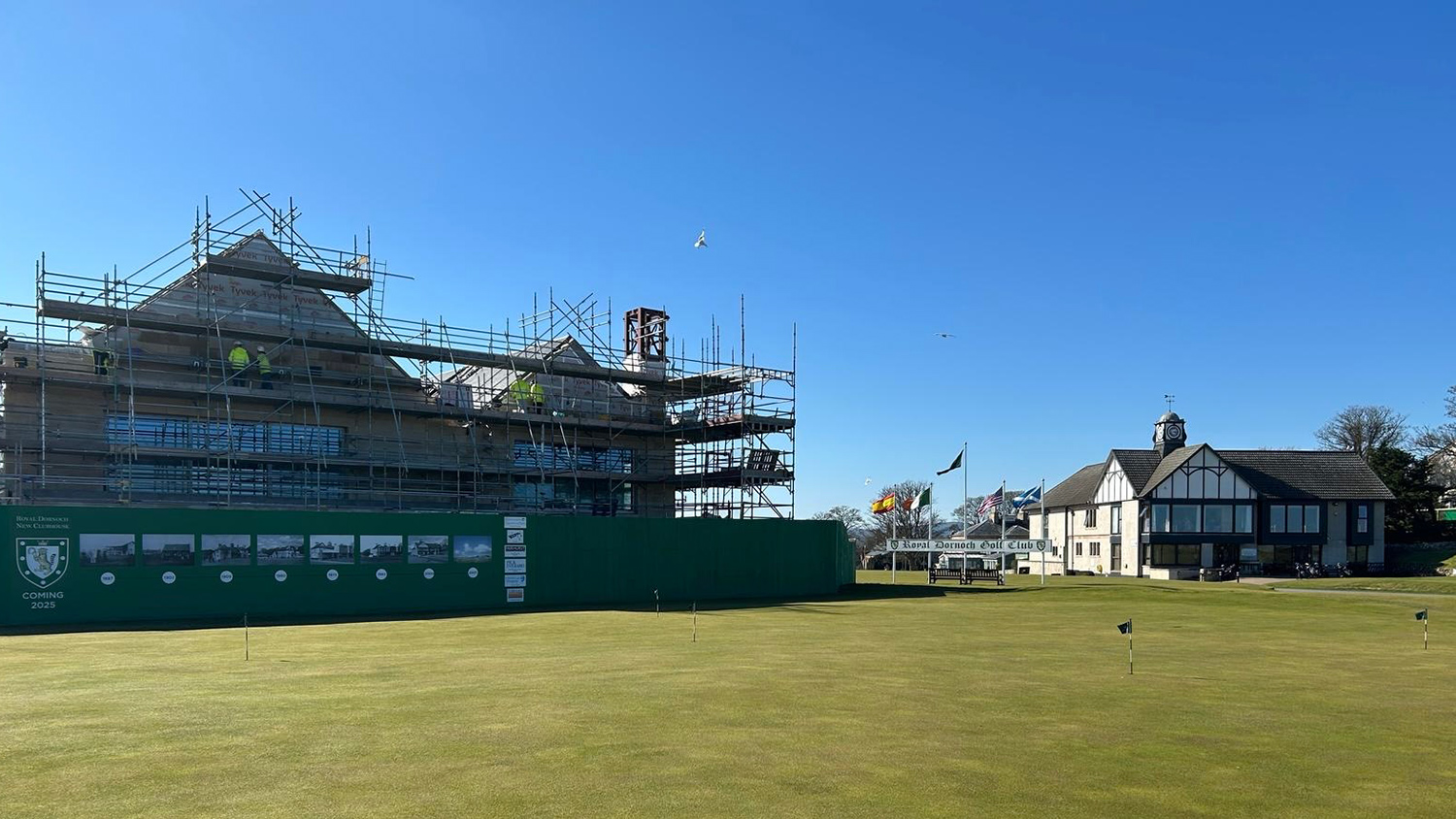 Royal Dornoch clubhouses