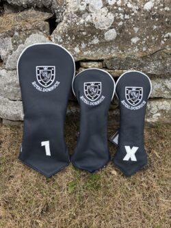 Piped Leather Headcover