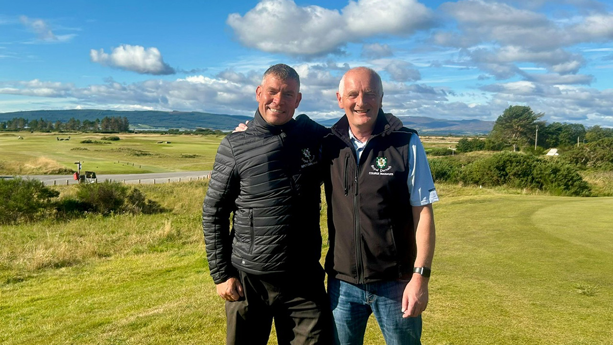 Royal Dornoch duo Scott Aitchson and Eoin Riddell