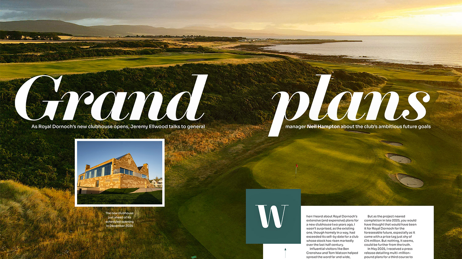 ROYAL DORNOCH IN THE “GOLF MONTHLY” SPOTLIGHT 