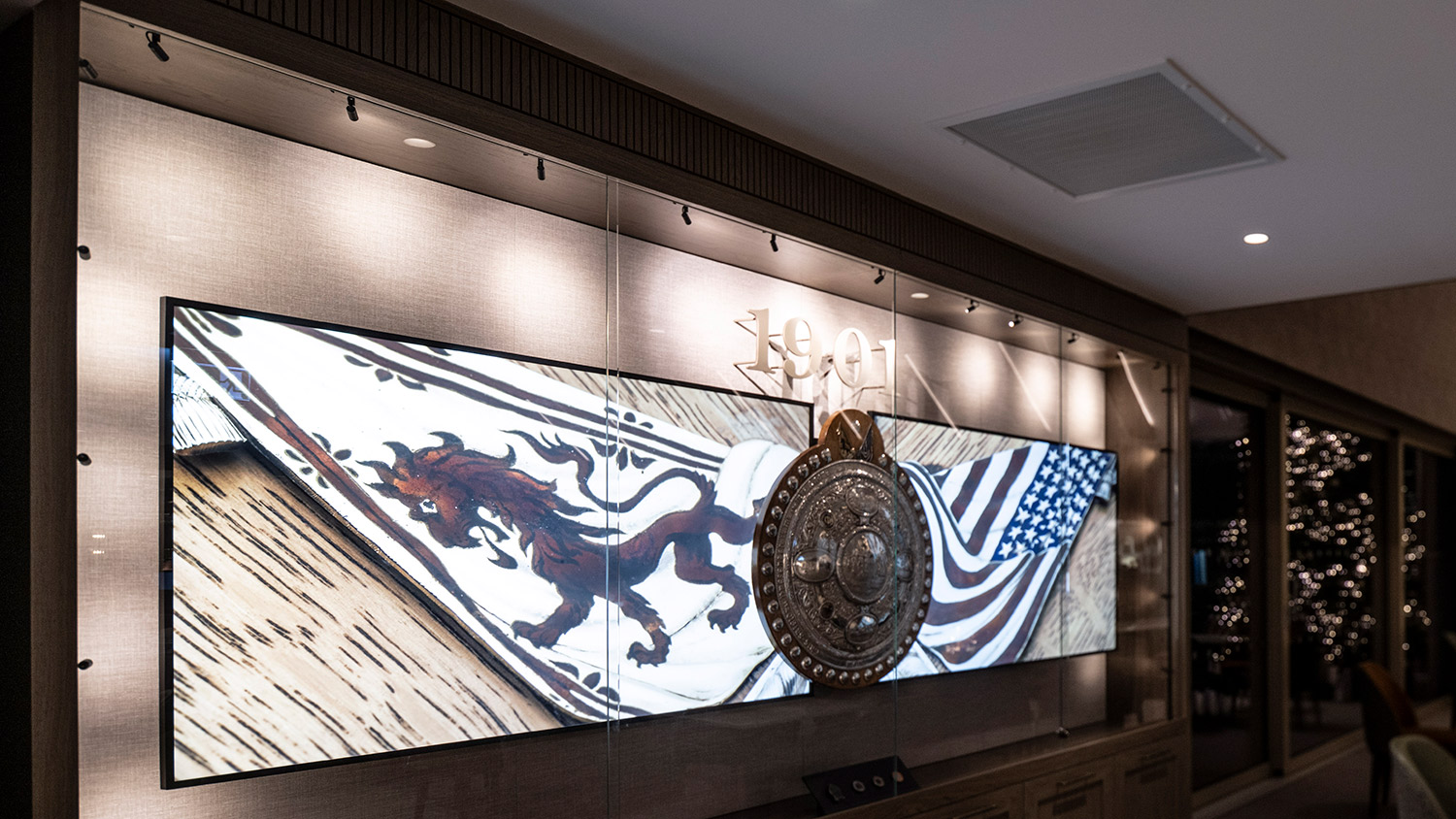 Carnegie Shield display