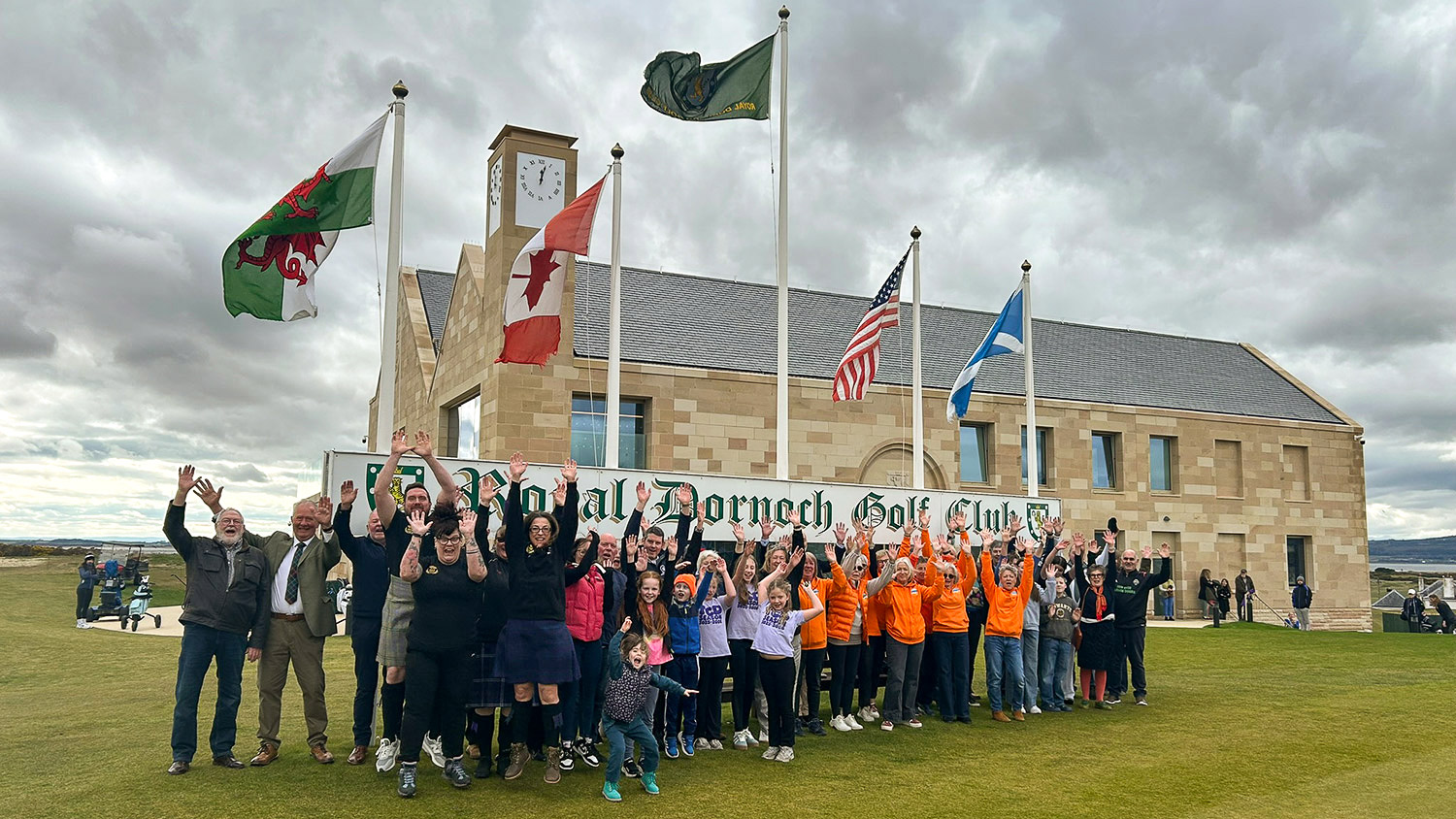 Royal Dornoch community fund celebrations
