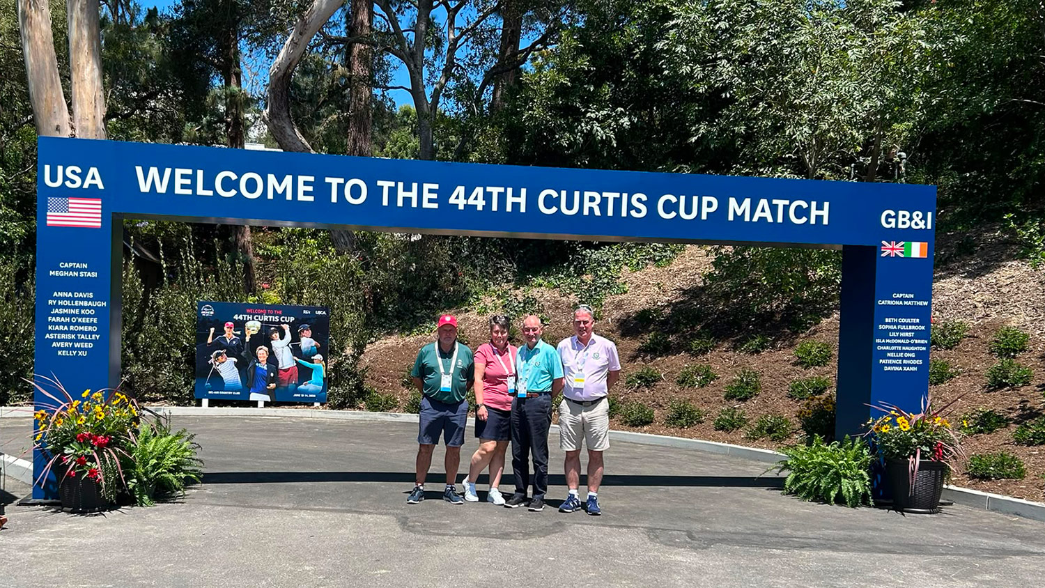 LAYING THE FOUNDATIONS FOR HOSTING THE CURTIS CUP