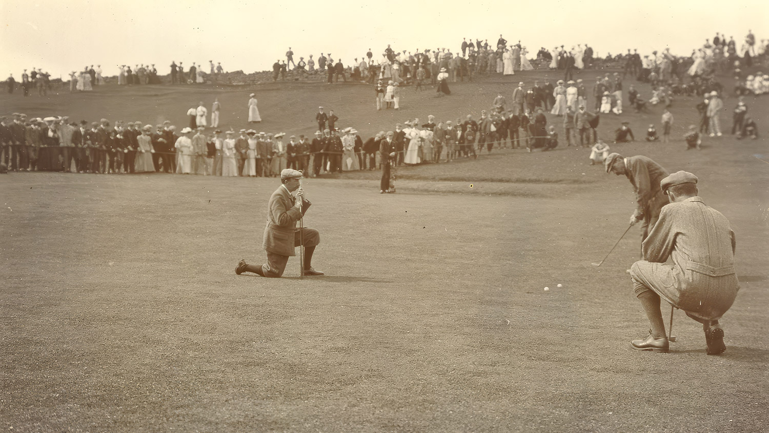 Harry Vardon and James Braid at Royal Dornoch