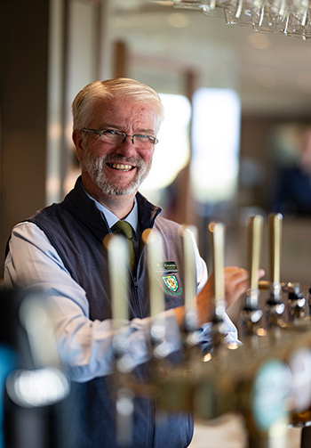 Royal Dornoch Food and Beverage Manager Graeme Twaddle 